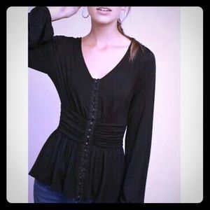 Anthroplogie Vanessa Virginia Corset Top